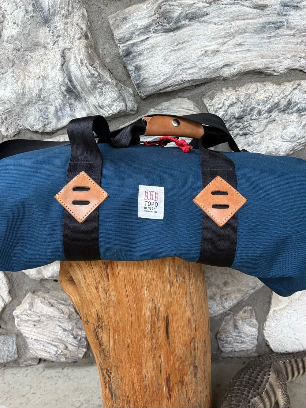 Topo Designs Classic Duffel Bag 42L With Handles and Removable Shoulder Strap